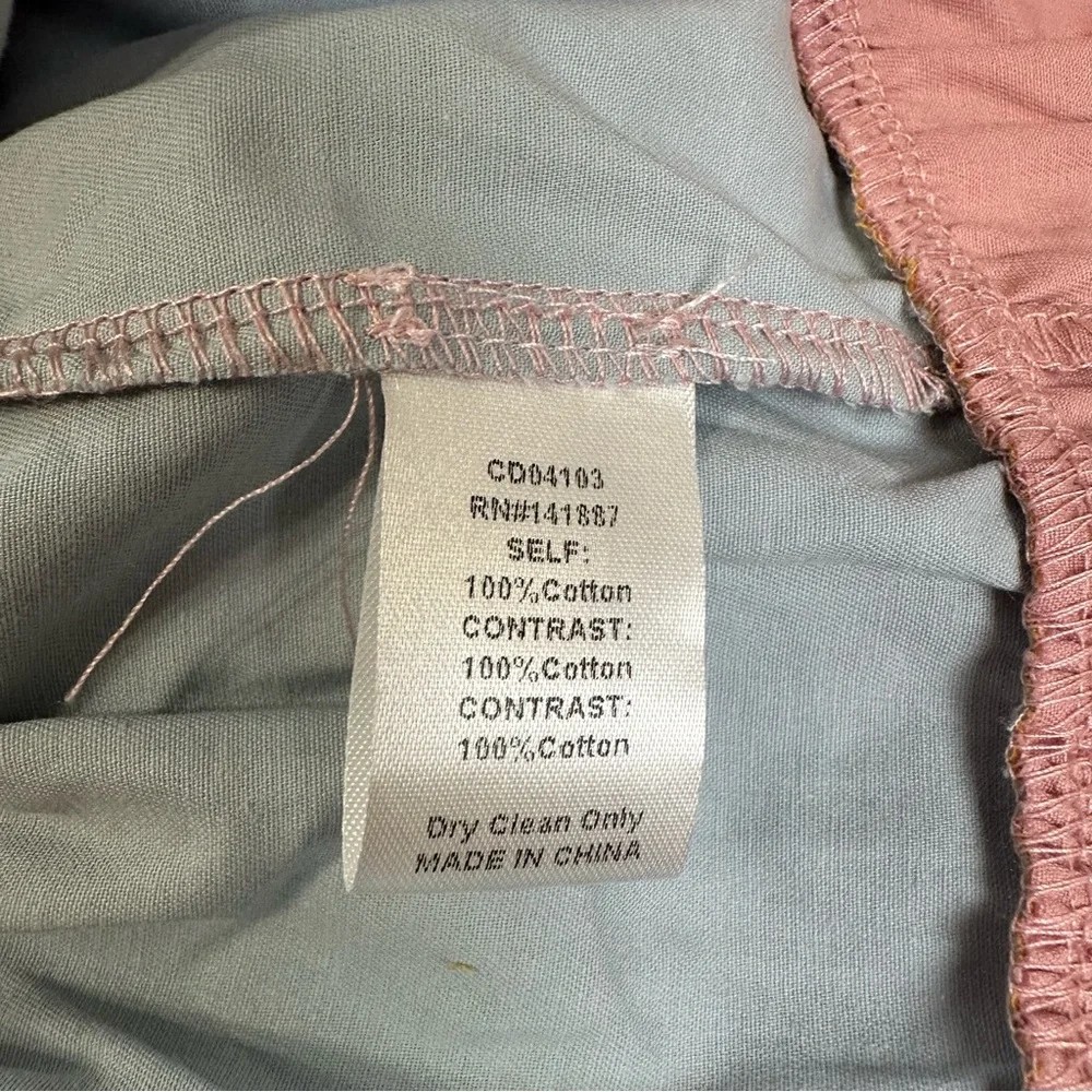 TCEC  Pastel Long Sleeves Ruffle Colorful Mini Dress with Yellow Accents - Picture 11 of 16